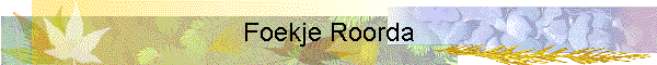 Foekje Roorda