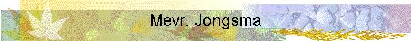 Mevr. Jongsma