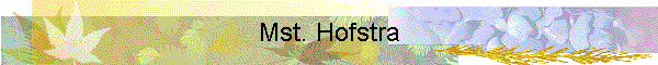 Mst. Hofstra